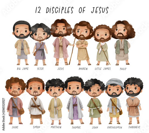 Quadro su tela 12 disciples