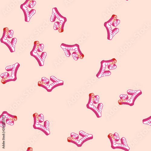 фотографія bowel resection surgery isometric seamless pattern