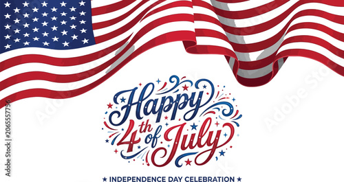 Happy 4th of july independence day 250 celebration background