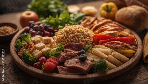 Nutritious plant based diet...