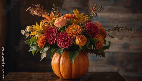 Colorful flower arrangement...