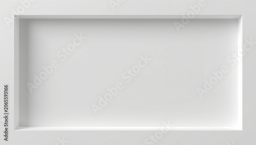 white flat panel backdrop c...