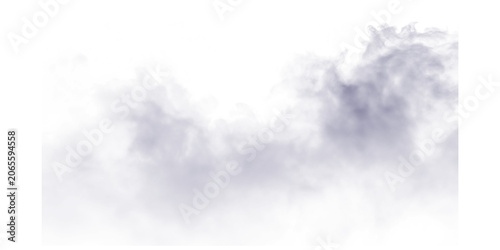Foto A beautiful scene of soft gray clouds floating gently across the sky on a serene