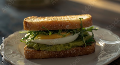 Homemade breakfast sandwich...