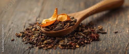 Mixed spices and dried citr...