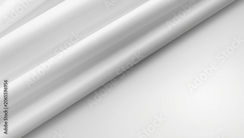 layered soft white folds sh...