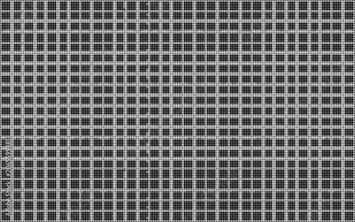 Black and white grid pattern on clear transparent background with squares