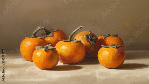 Oil canvas capturing the vi...