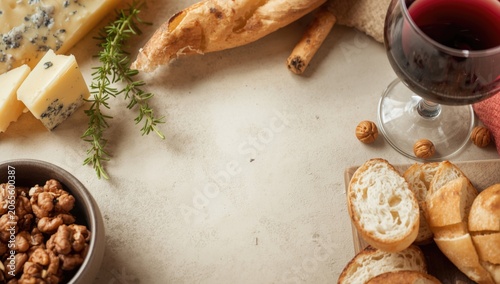 Mediterranean style snacks ...
