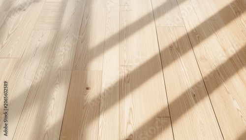 Light and shadow on wooden ...