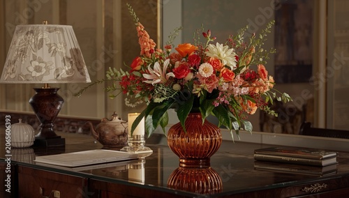 Colorful flower arrangement...