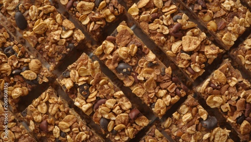 Granola bars with oats and ...