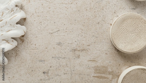 Neutral textured background...