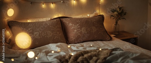 Restful bed arrangement inc...