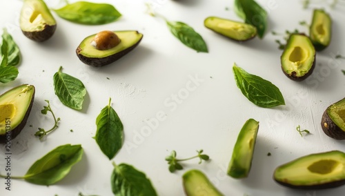 White surface hosting fresh...