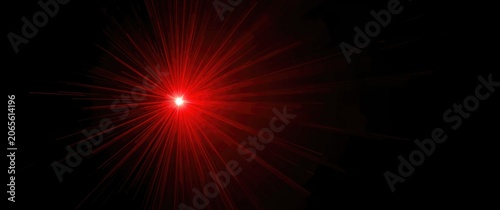 Dynamic black and red sunli...