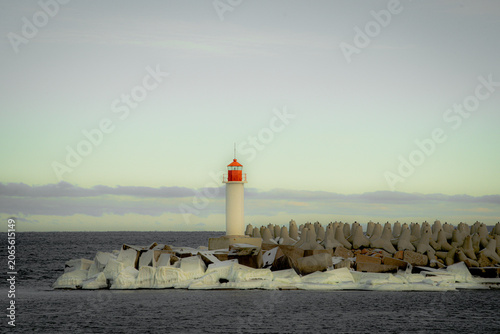 lighthouse on the coast