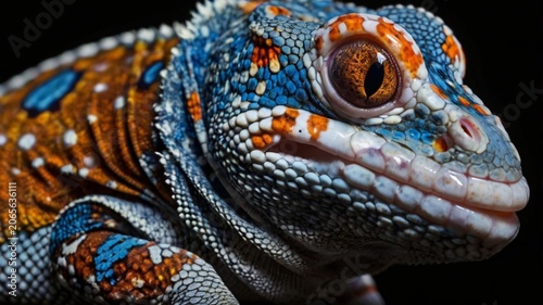 Tokay gecko with mouth open displaying 4.jpg, Tokay gecko with mouth open displaying ai