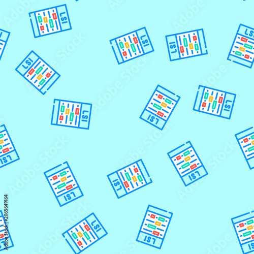 Tablou pe pânză latent semantic indexing lsi seo vector seamless pattern latent semantic indexin