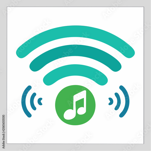 Wireless Music Icon