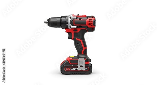 High Performance Cordless Power Drill With Lithium Battery.