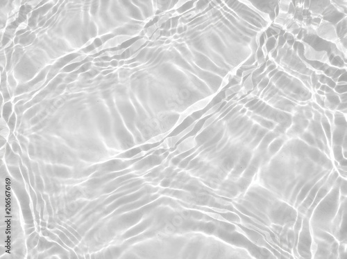 Abstract Water Caustics Texture with Ripples and Sun Reflections