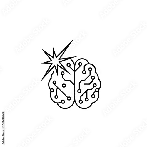 Digital human brain with integrated circuit patterns for AI