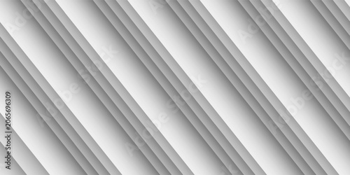 Bild auf Leinwand Diagonal Gray Striped Texture Pattern.