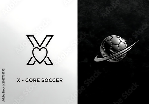 Soccer Is Life Heartbeat Pulse Vector Graphic with Soccer Ball