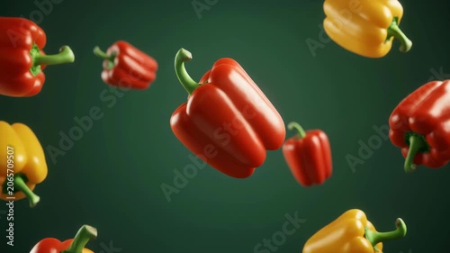 Floating peppers