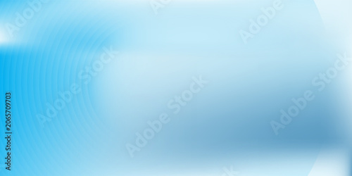 Tableau sur toile Blue ribbed glass texture