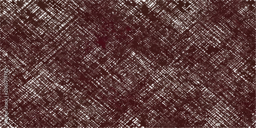 A dark brown and white abstract texture created with cross-hatching lines, giving a rough and artistic feel.