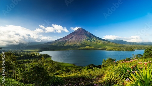 arenal volcano and lake arenal