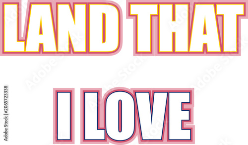 Vintage love text with glitch effect isolated on transparent background