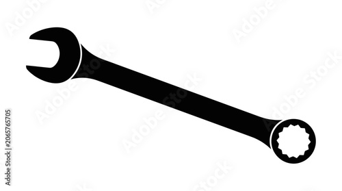 Εκτύπωση καμβά Adjustable Spanner Tool for Tightening Bolts.