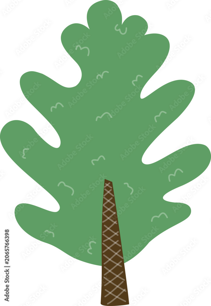 Naklejka premium christmas tree decoration texture illustration 