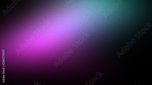 Cyan and magenta light hues drifting across grainy texture