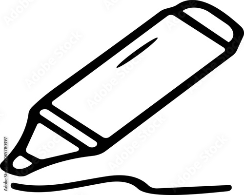 Foto Manual scrub brush for heavy cleaning icon outline.