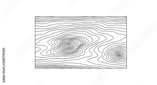 Black and White Wood Grain Texture Vector Illustration