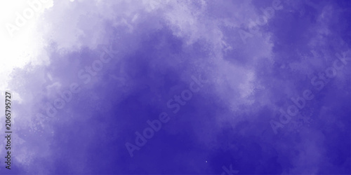 Foto Abstract Blue Watercolor Background Painting