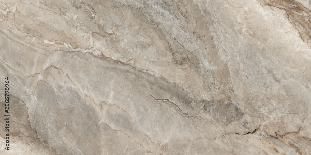 Obraz premium Beige Marble Texture Background | Natural Luxury Stone Surface for Ceramic Tiles