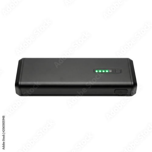 Isolated electric bicycle battery pack with LED charge meter