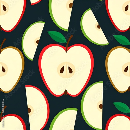 Colorful cartoon sheep face pattern design.