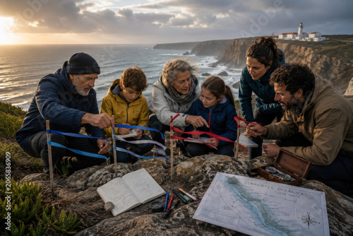 Family Micro-Adventures – Portuguese Family Exploring Ocean Currents