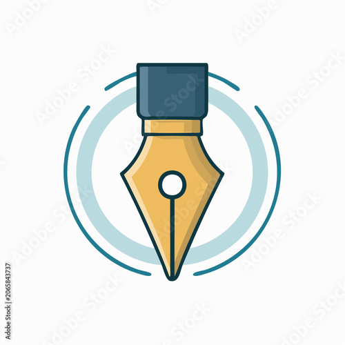 Fountain Pen Nib Icon