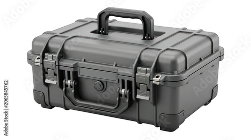 Heavy duty waterproof hard shell carrying case for secure equipment storage and transportation, durable protective gear for industrial, outdoor, and professional use.