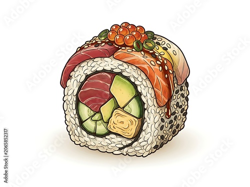 Colorful autumn leaf wreath arrangement centerpiece.