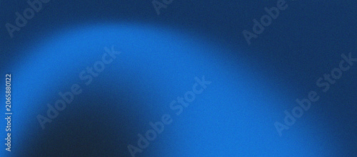 Abstract Blue Grainy Gradient Background with Retro Noise Texture
