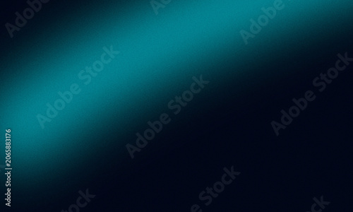 Schilderij op canvas Abstract deep blue gradient background featuring a smooth glowing light streak blending into dark shadows creating a soft artistic atmosphere suitable for modern digital graphic design