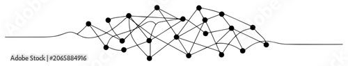 Photos neural network ai connection scheme monoline laser cutting vector